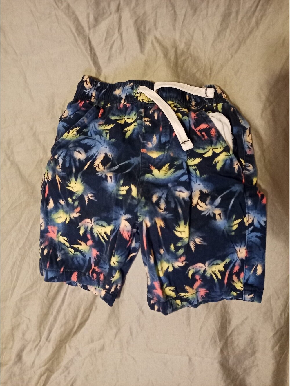 Size 6 Shorts with Palm Trees